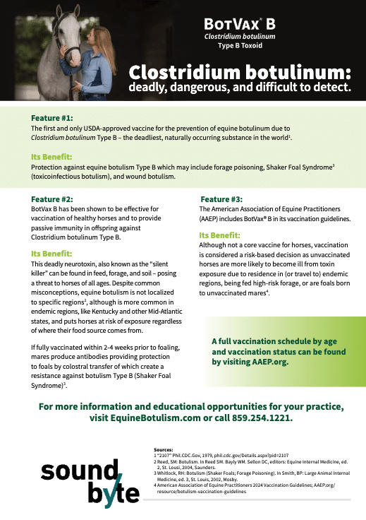 BotVax® B | Today's Veterinary Practice